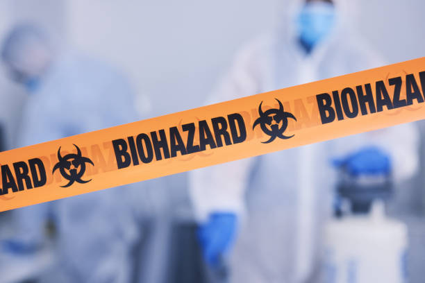 Professional Biohazard technician working in Brillion, WI